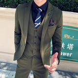 秋冬新款英伦韩版修身男士单件外套西服X134-P135，男装西服，电商C308