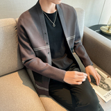 高质量男士针织衫开衫外套韩版潮流修身休闲时尚毛衣MY5-P95，男装针织衫/毛衣，电商C308