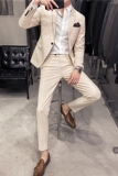 20秋冬款英伦韩版修身男士商务休闲纯色西服外套X830-P135，男装西服，电商C308