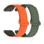 适用高驰vertix2S快拆表带2磁吸硅胶替换腕带1代手表带快拆带