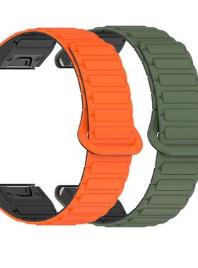 适用高驰vertix2S快拆表带2磁吸硅胶替换腕带1代手表带快拆带