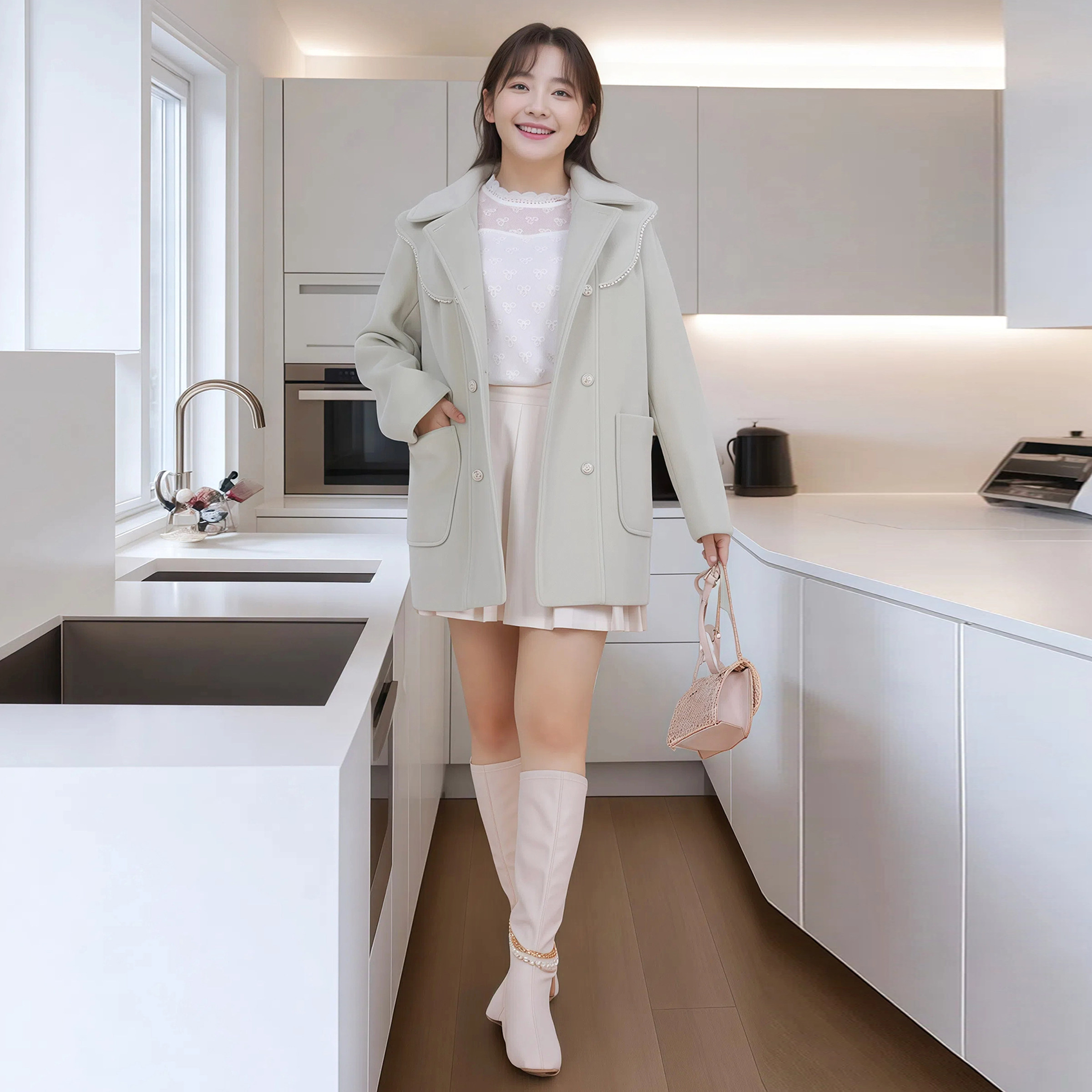 大码女装呢大衣2025秋冬新款胖MM显瘦双排扣减龄翻领保暖毛呢外套,女装/女士精品,常规大码外套,淘宝优惠券,粉丝福利购,淘宝优惠卷