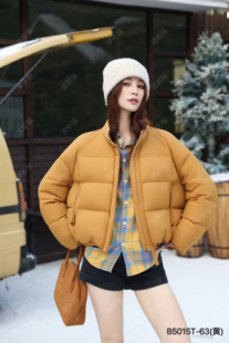 波斯猫B5015Y63冬新2025时髦洋气90白鸭绒羽绒外套潮 连锁实体