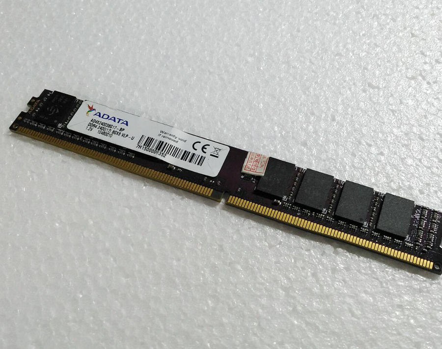 威刚ADATA DDR4 2400 8G VLP-U 万紫千红 台式机内存