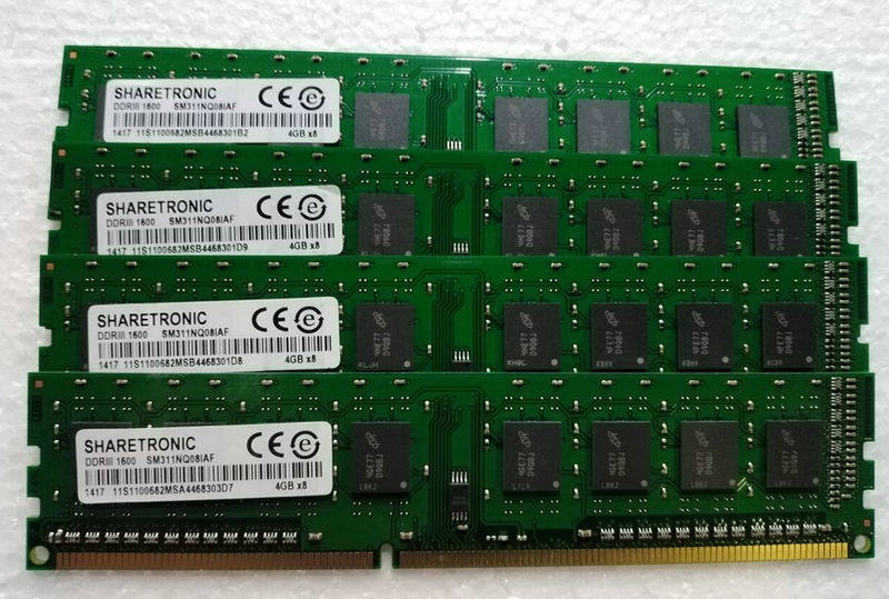 圣创雷克 Sharetronic DDR3 1600 4G 台式机内存