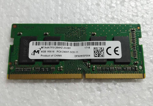 镁光 DDR4 2400 4G PC4-2400T 笔记本内存