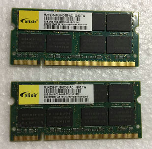 800 6400S DDR2 PC2 Elixir 南亚易胜 笔记本内存