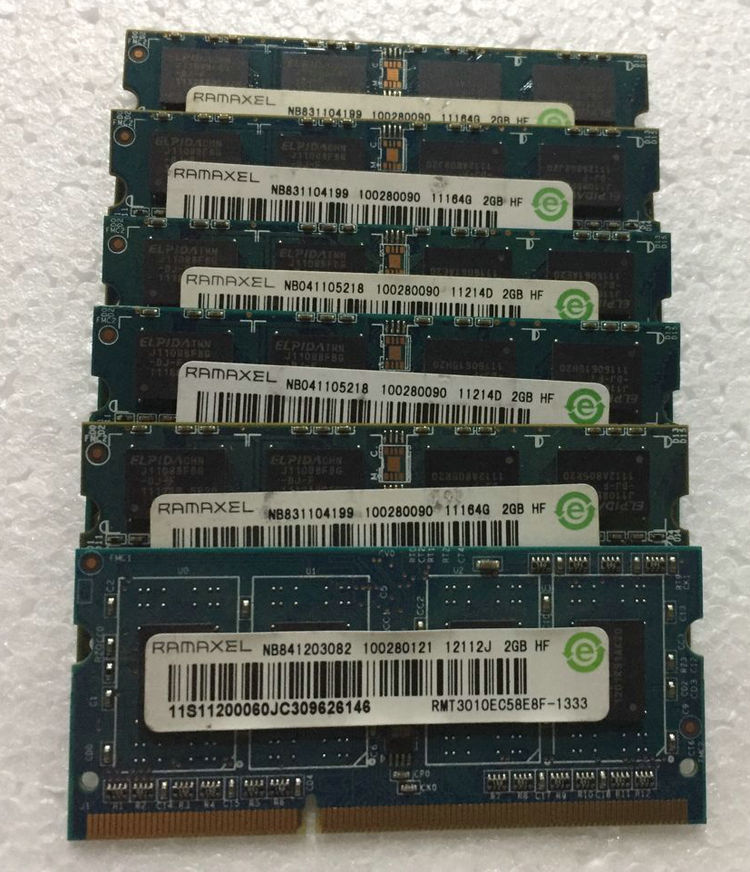 记忆科技 Ramaxel DDR3 1333 2G笔记本内存