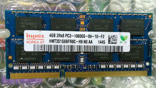 海力士 10600S 笔记本内存 PC3 1333 DDR3 Hynix