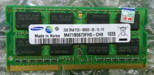 笔记本内存 三星 1333 PC3 10600S DDR3