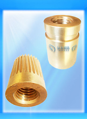 北京铣床铜螺母X62W X52K X63W X53K南通机床7101带齿铜母T40*6