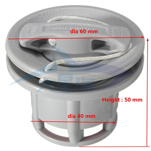 荷鲁斯冲锋舟橡皮艇充气艇钓鱼船配件充气阀气嘴扳手进气阀盖 包邮