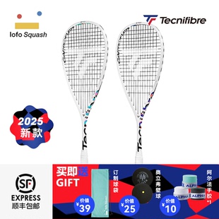 Tecnifibre全碳素专业正品 初学乐否壁球拍 TOP 2025泰尼飞120X