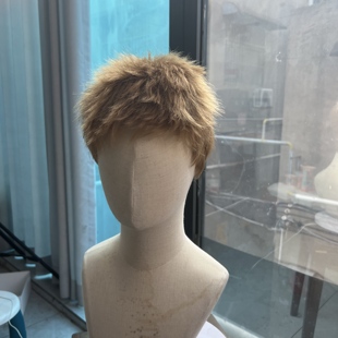 表演假发金发平头寸头非主流假发动漫假发cos头套外国人假发头套