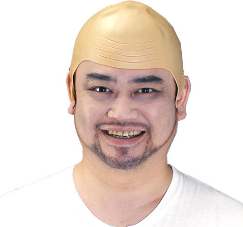 古装仿真头皮影楼新娘假发