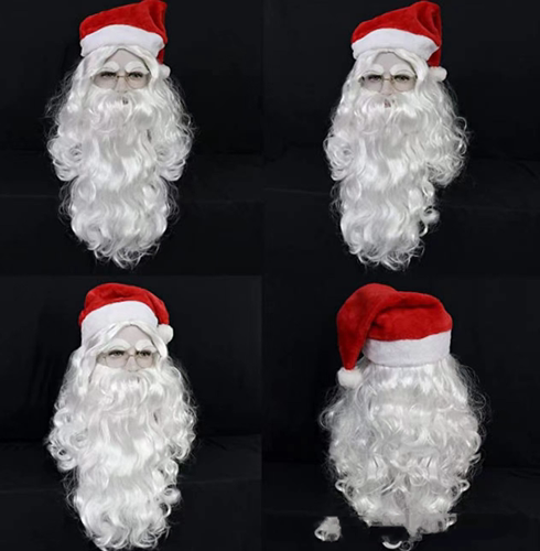 圣诞假发圣诞老人装扮