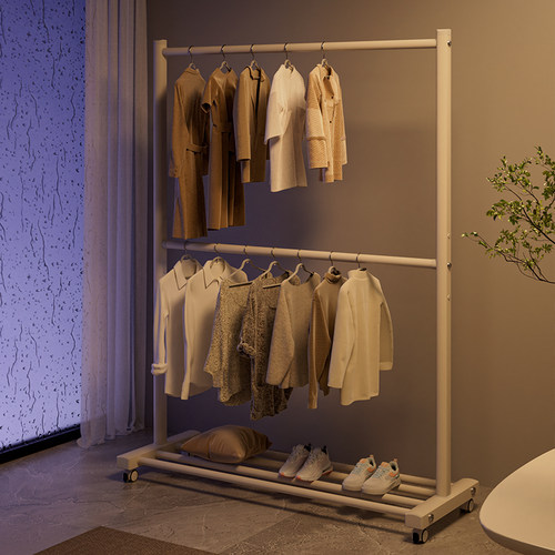 沃瑞玛落地衣帽架铝合金加厚加粗