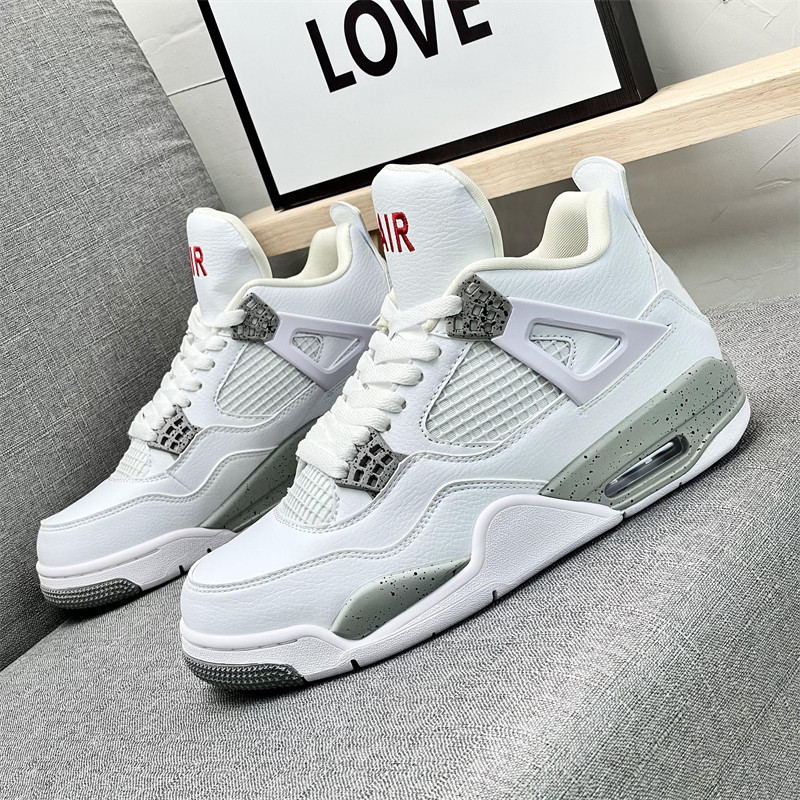 特大码aj4男鞋白水泥加肥加大鞋子男潮鞋百搭运动46气垫47板鞋48,流行男鞋,时尚休闲鞋,淘宝优惠券,粉丝福利购,淘宝优惠卷