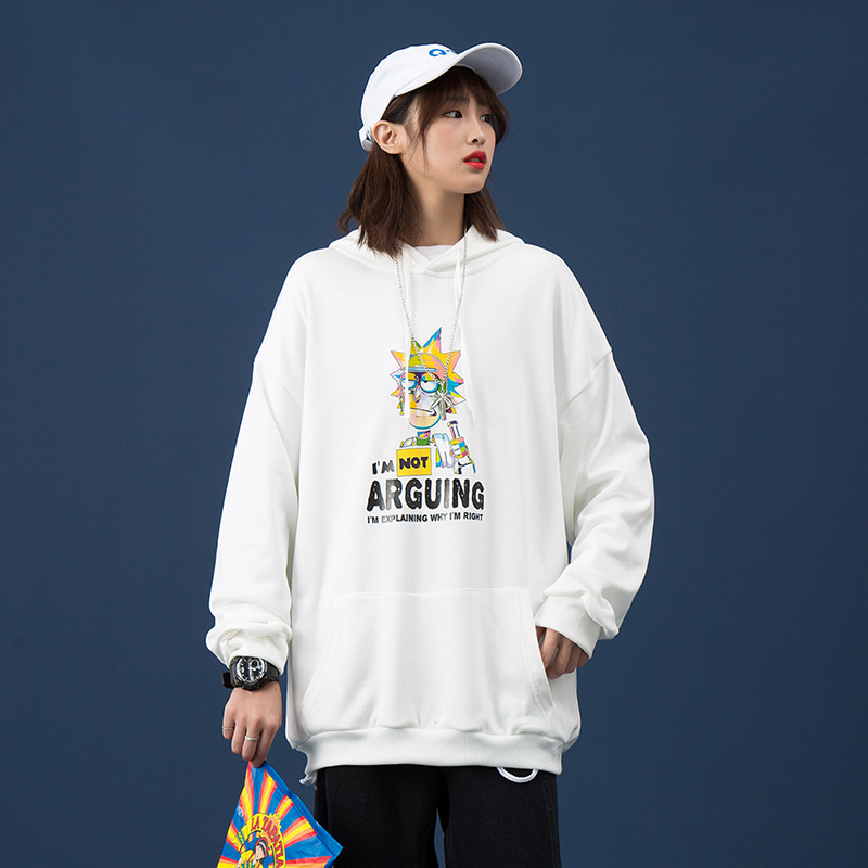 New men's and women's hoodies in spring of 2021