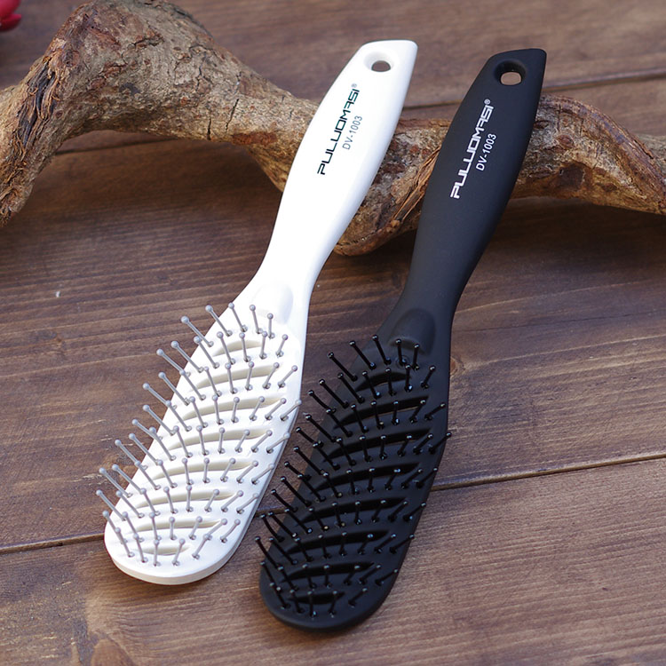 顺发宽齿美发梳排骨卷发梳弯造型梳弧形梳子头皮按摩梳磨砂防静电,家庭/个人清洁工具,梳子/化妆梳/按摩梳,淘宝优惠券,粉丝福利购,淘宝优惠卷