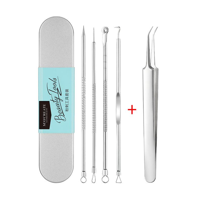 粉刺针黑头针暗疮针套装超尖挤痘