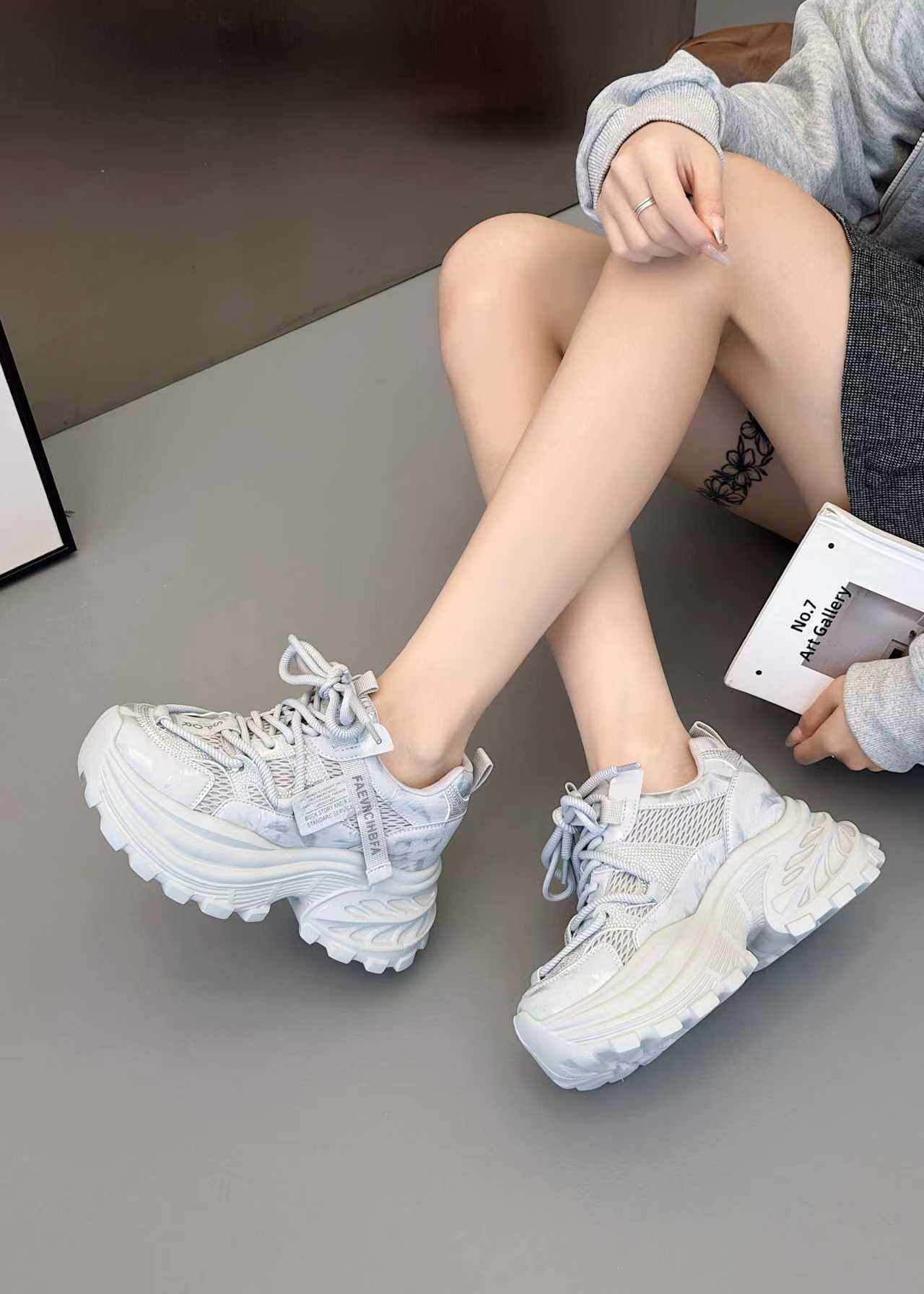 百莉萱专柜女鞋2026年春季新款厚底增高老爹鞋爆款网面休闲运动鞋,女鞋,老爹鞋,淘宝优惠券,粉丝福利购,淘宝优惠卷