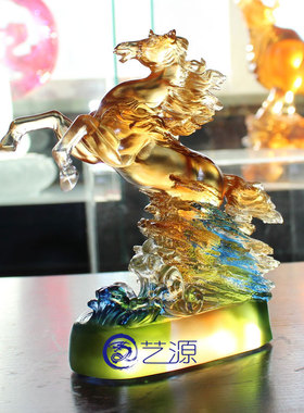 琉璃壮志凌云同事风客户装饰品