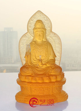 琉璃自在风观音菩萨结缘供奉佛像