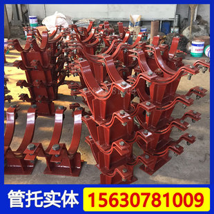 碳钢扁铁管托基准型双螺栓短管夹A9四孔管夹三孔A7抱箍管卡对夹箍