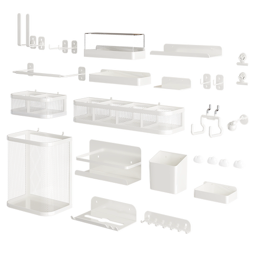 洞洞板配件磁吸置物架免打孔