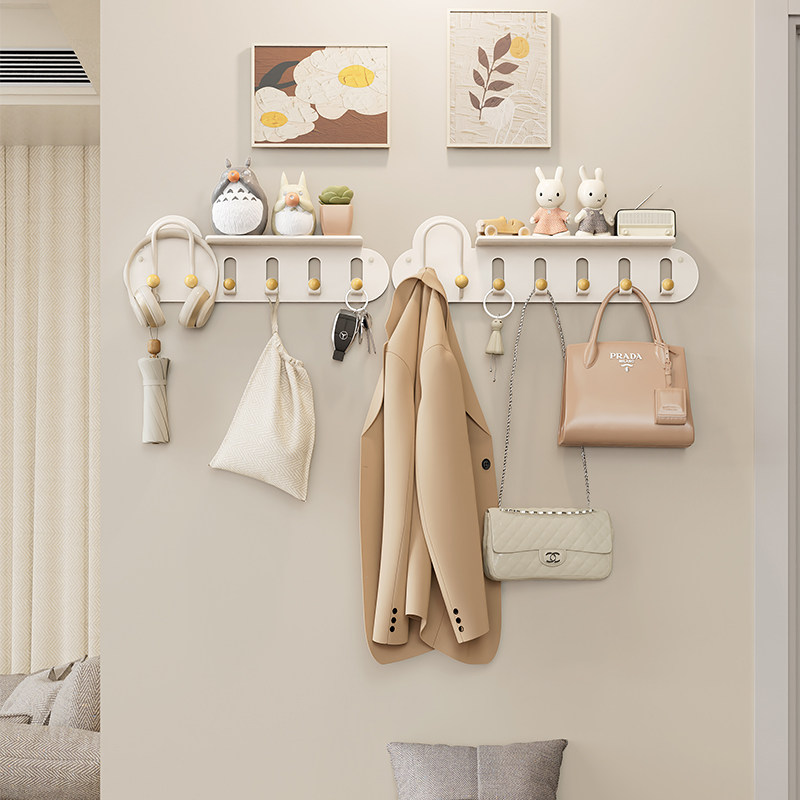 入户玄关钥匙置物架创意衣帽架