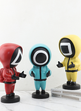 简约卡通树脂背包男孩艺术摆件