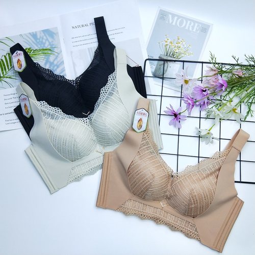 赛芬无钢圈内衣女防下垂聚拢文胸
