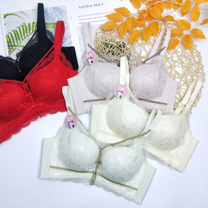 水晶伴侣性感无钢圈小胸聚拢内衣