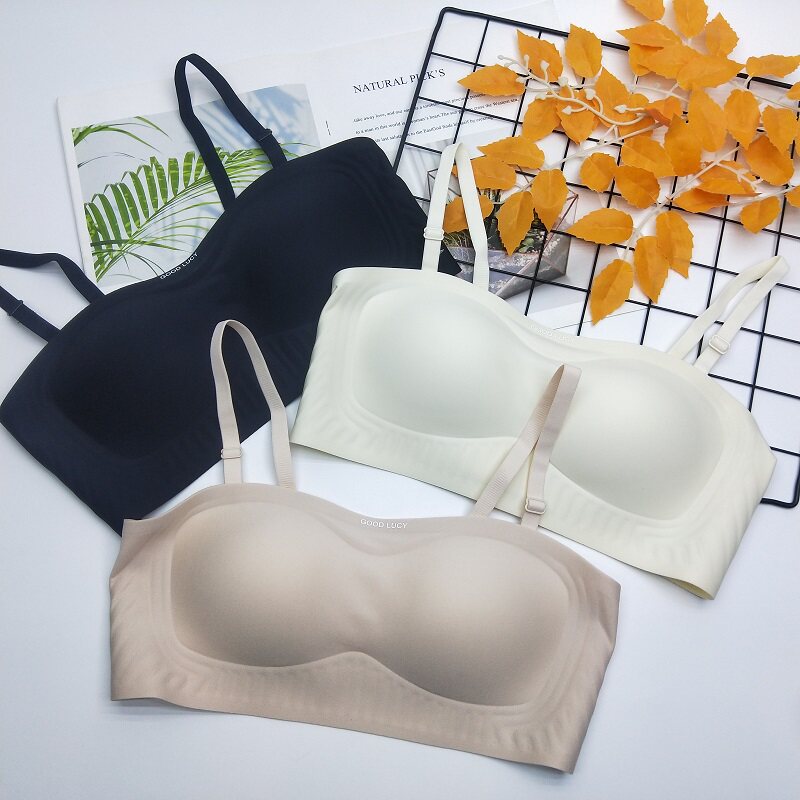 赛芬甜美无痕乳胶隐形无肩带内衣