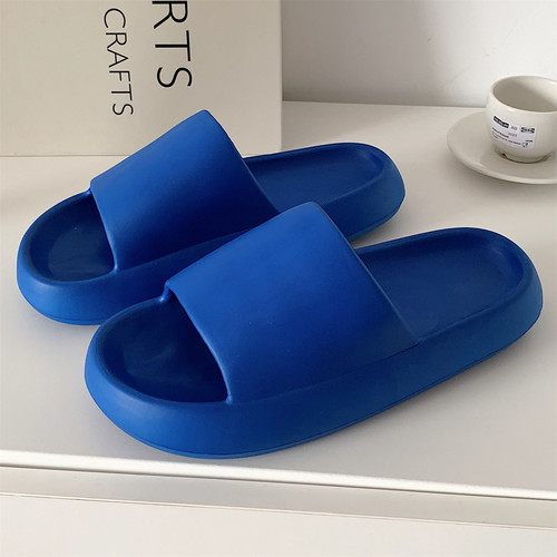 厚底防滑时尚外穿纯色居家凉拖鞋