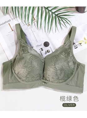 戴芝蒂新品内衣 蕾丝洞洞杯透气无钢圈聚拢小胸厚杯调整文胸72859