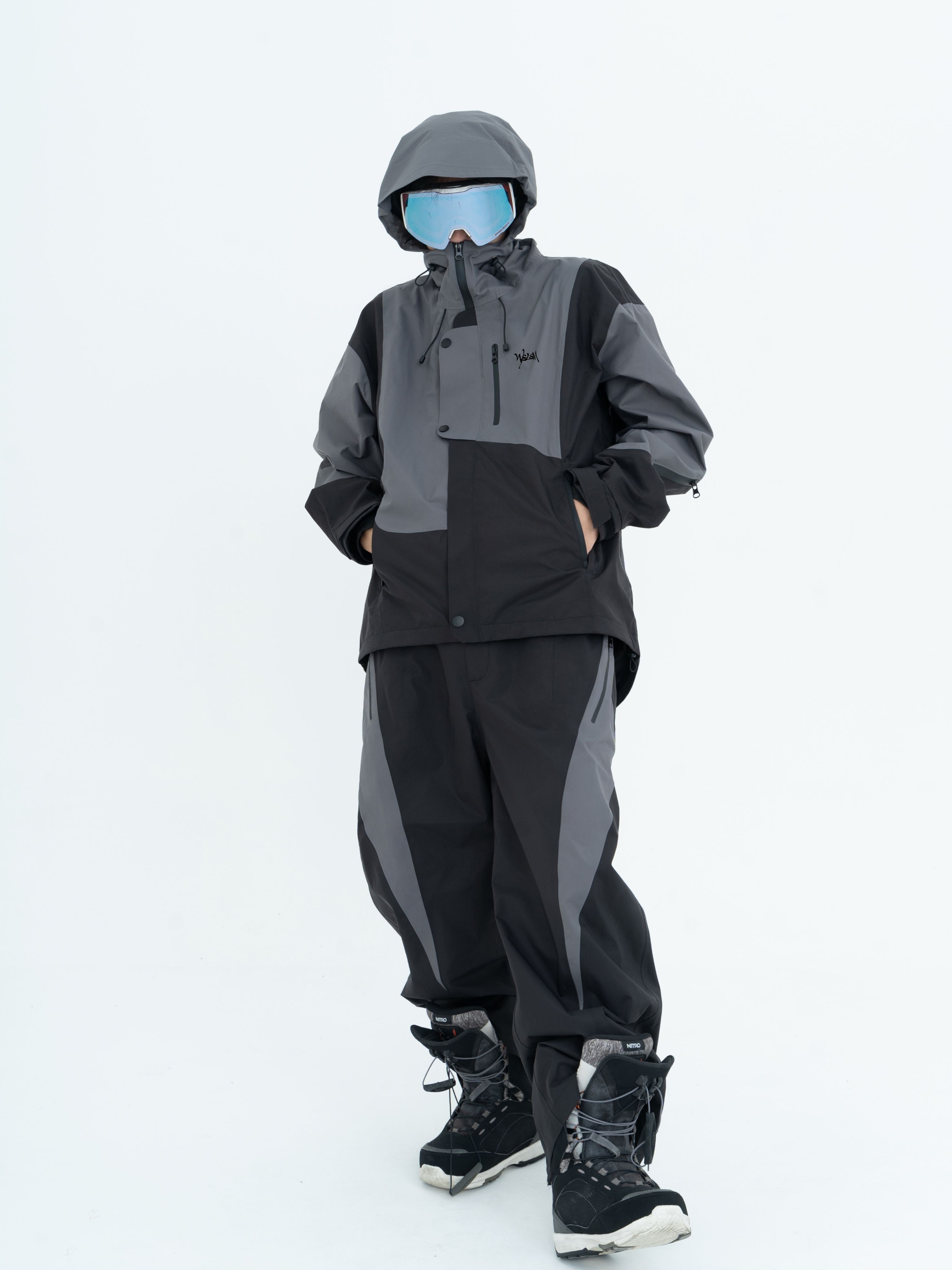 WELEM3L全压胶专业滑雪服