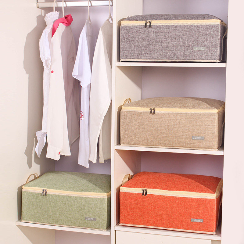 可折叠衣服收纳箱衣物整理箱布艺收纳盒收纳神器家用衣柜储物箱子,收纳整理,收纳箱,淘宝优惠券,粉丝福利购,淘宝优惠卷