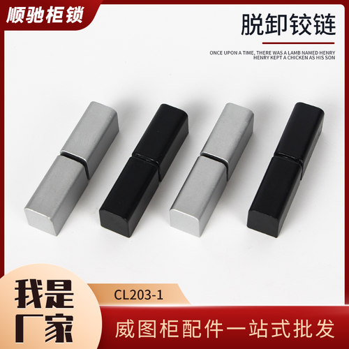 CL203配电箱铰链左右脱卸门轴