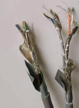 ASTP-120通讯电缆AWG 铠装RS485双绞屏蔽线 铠装通信电缆120欧姆