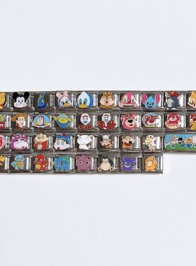 italiancharms模块手链卡通单颗自选IT8小众饰品情侣闺蜜生日礼物