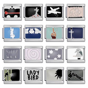 italiancharms模块手链复古单颗自选IT76小众情侣闺蜜生日礼物