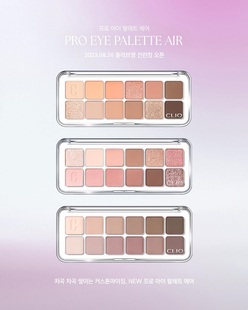 EYE PALETTE PRO 韩国CLIO珂莱欧新品 AIR12色眼影盘珠光哑光卧蚕