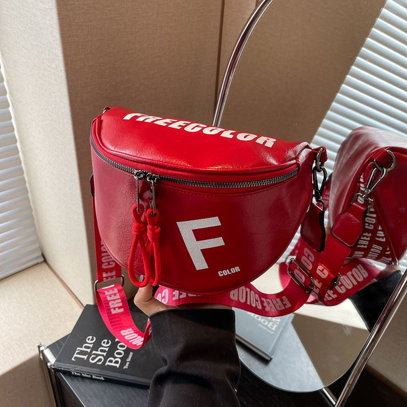 跨境外贸腰包女2024新款都市简约时尚单肩包大容量休闲斜挎胸包,箱包皮具/热销女包/男包,单肩包,淘宝优惠券,粉丝福利购,淘宝优惠卷