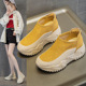 厚底增高休闲时尚 透气防滑低帮鞋 后拉链百搭夏季 2025新款 凉鞋 女