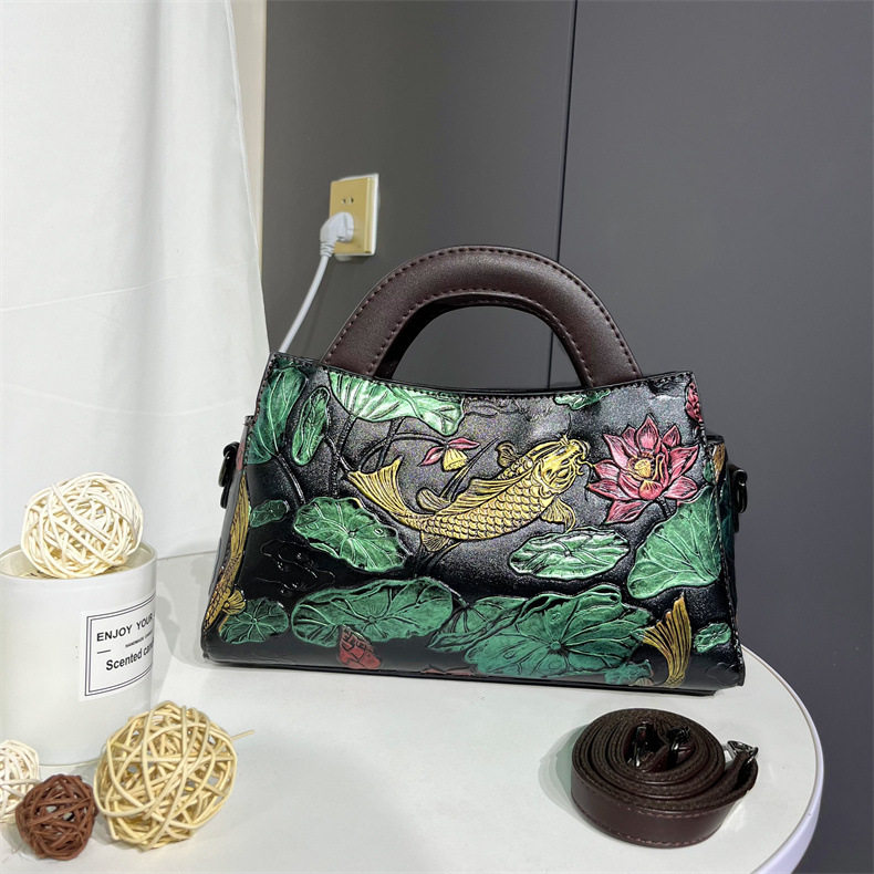 中国风手提包国潮国风妈妈包大容量单肩包民国复古手提斜挎包包,箱包皮具/热销女包/男包,单肩包,淘宝优惠券,粉丝福利购,淘宝优惠卷