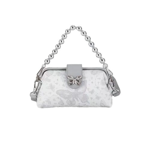 VENE HOLY 2024新款轻奢时尚国风刺绣单肩包斜挎包夹子包