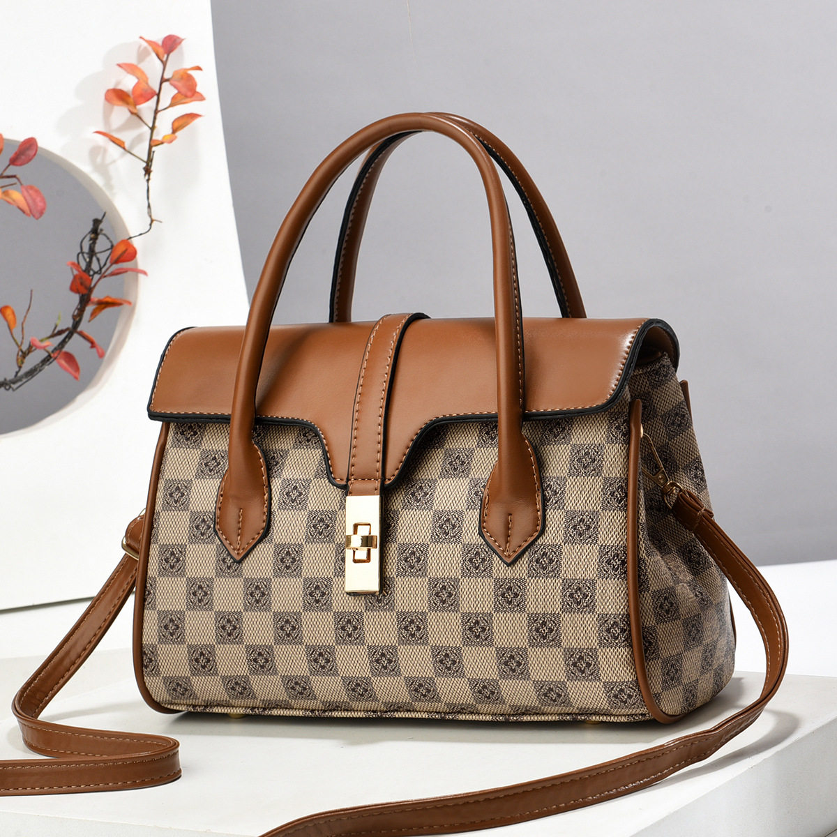 新款手提包女款bag欧美时尚复古斜挎单肩包时尚百搭品质女包bags,箱包皮具/热销女包/男包,单肩包,淘宝优惠券,粉丝福利购,淘宝优惠卷