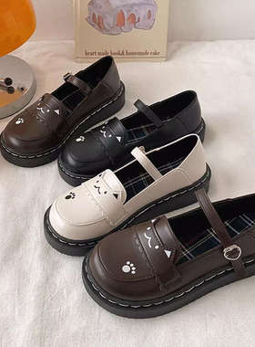 可爱学院风玛丽珍鞋Lolita单鞋大头娃娃lo鞋子女日系软妹jk小皮鞋